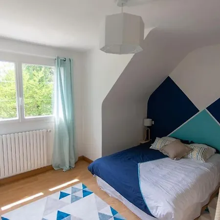 Ferienhaus Armel : Maison Arboree Pres Du Golfe *